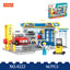 COGO 467PCS New City Series Repair Shop Building Blocks Toys