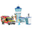 COGO 605PCS City Fire And Rescue Airport Fire Truck Building Blocks Toys