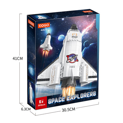 COGO 359PCS Spaceship Pen Holder Building Block Toy
