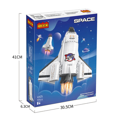 COGO 359PCS Spaceship Pen Holder Building Block Toy