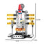 COGO 127PCS Aerospace Rocket Building Block Toys