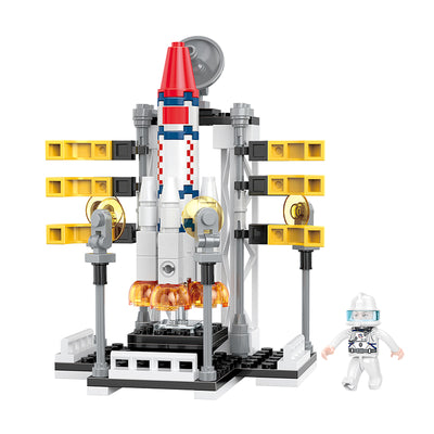 COGO 127PCS Aerospace Rocket Building Block Toys