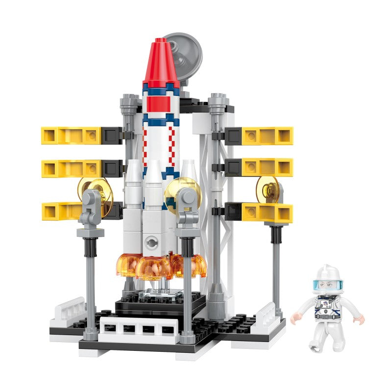COGO 127PCS Aerospace Rocket Building Block Toys