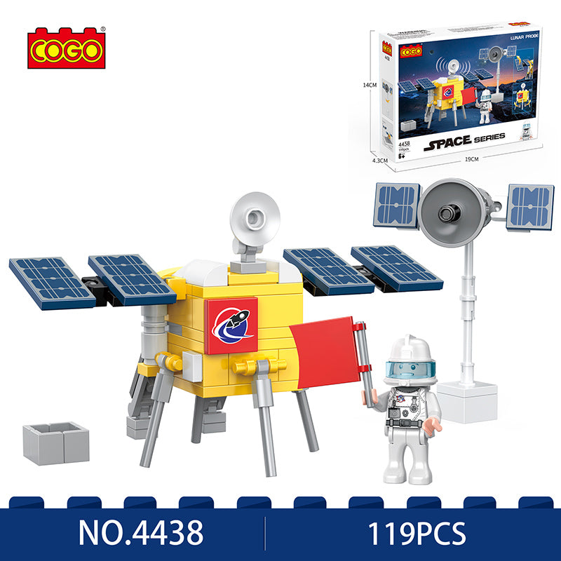 COGO 119PCS Space Lunar Probe Building Block Toys