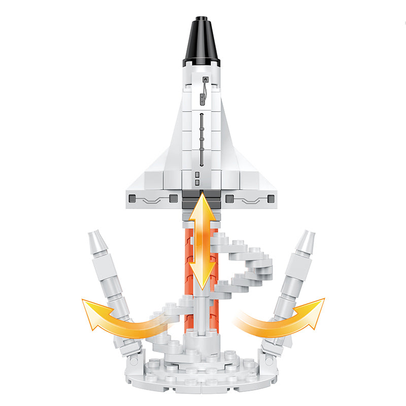 COGO 115PCS Space Shuttle Building Block Toys