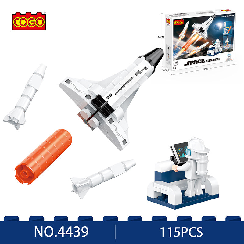 COGO 115PCS Space Shuttle Building Block Toys