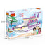 COGO 318PCS Fashionable Girl Yacht Building Block Toy