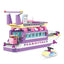 COGO 318PCS Fashionable Girl Yacht Building Block Toy