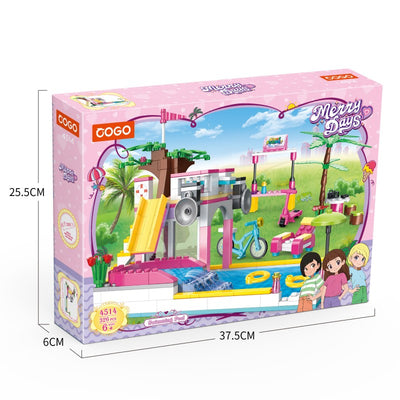 COGO 326PCS Fashionable Girl Building Block Toys