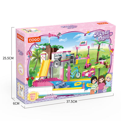 COGO 302PCS Fashionable Girl Building Block Toys