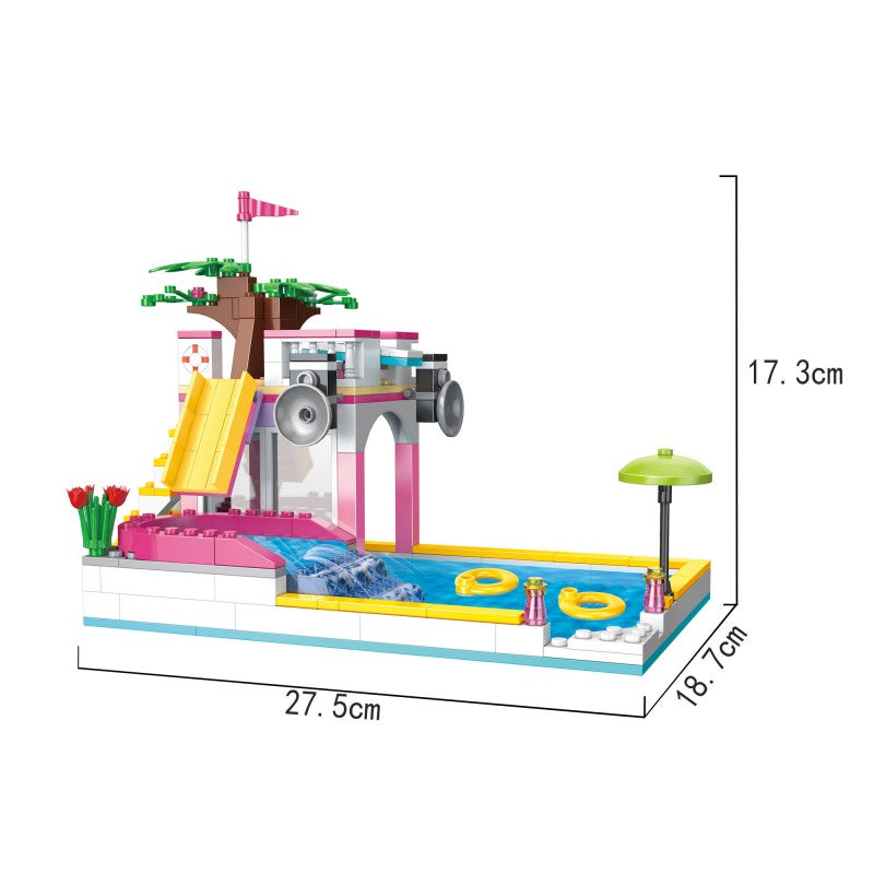 COGO 326PCS Fashionable Girl Building Block Toys