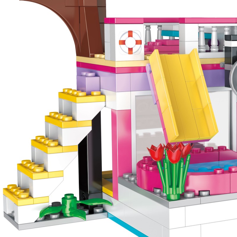 COGO 326PCS Fashionable Girl Building Block Toys