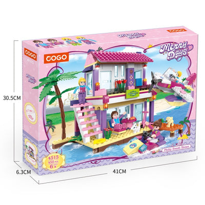 COGO 452PCS Fashionable Girl Building Block Toys