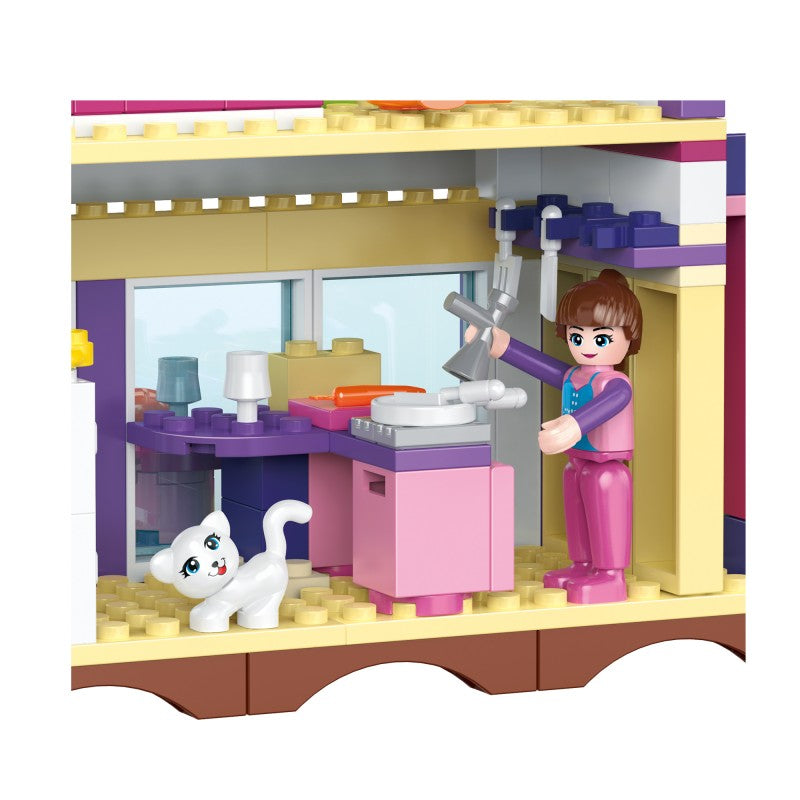 COGO 452PCS Fashionable Girl Building Block Toys