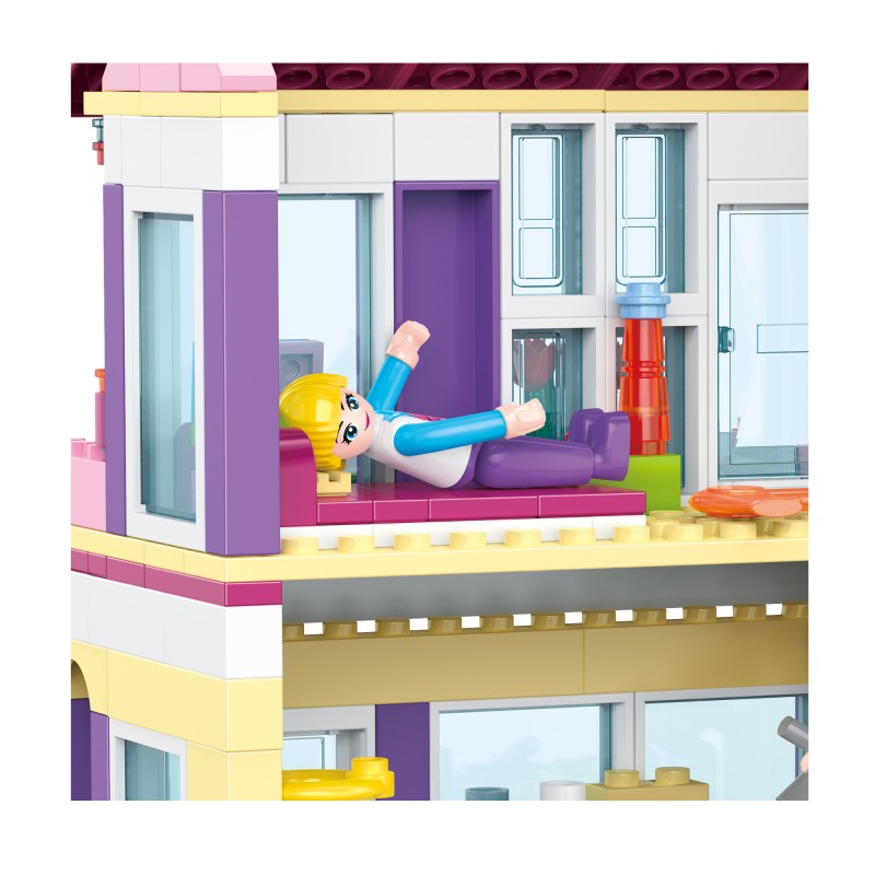 COGO 452PCS Fashionable Girl Building Block Toys
