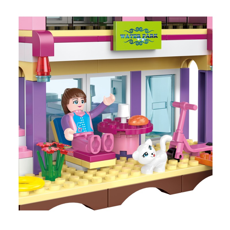COGO 452PCS Fashionable Girl Building Block Toys