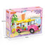 COGO 189PCS Summer Beach Juice Vending Car Building Block Toy