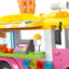 COGO 189PCS Summer Beach Juice Vending Car Building Block Toy