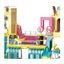 COGO 715PCS Summer Happy Water Amusement Park Building Block Toy