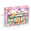 COGO 348PCS Happy City Girls Happy Baking Shop Building Block Toy