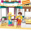 COGO 348PCS Happy City Girls Happy Baking Shop Building Block Toy