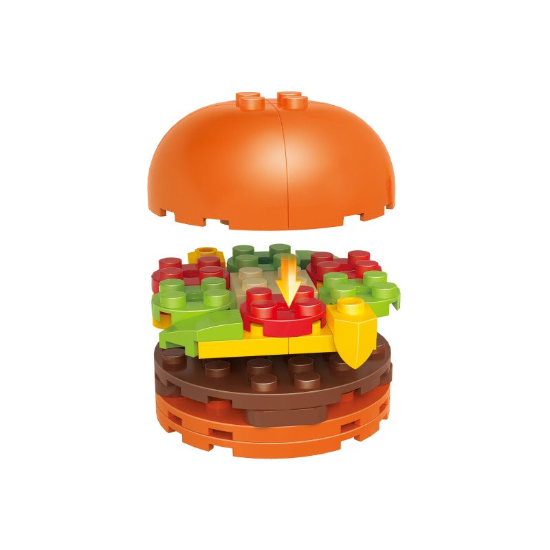 COGO 498PCS Playhouse fast food restaurant building block Toys