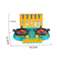 COGO 503PCS Playhouse kitchen cooking building block Toys