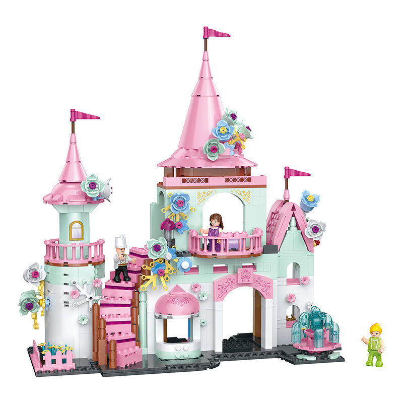 COGO 740PCS Girl Dream Castle Building Block Toy