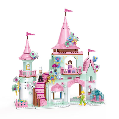 COGO 740PCS Girl Dream Castle Building Block Toy