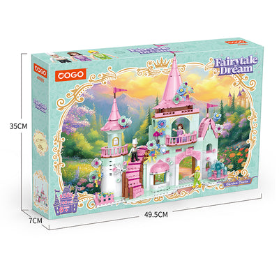COGO 740PCS Girl Dream Castle Building Block Toy