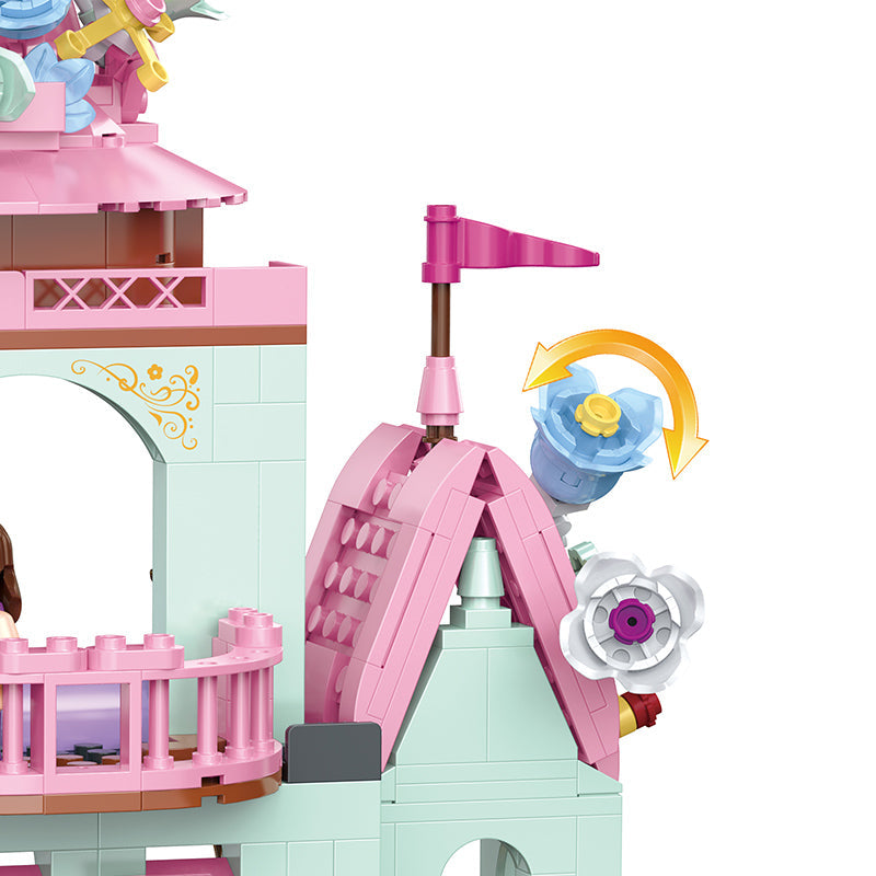 COGO 740PCS Girl Dream Castle Building Block Toy