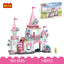 COGO 740PCS Girl Dream Castle Building Block Toy