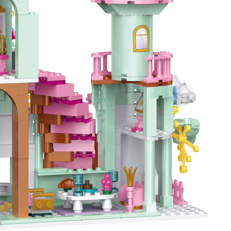 COGO 740PCS Girl Dream Castle Building Block Toy