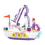 COGO 373PCS Girls Vacation Surf Building Block Toy