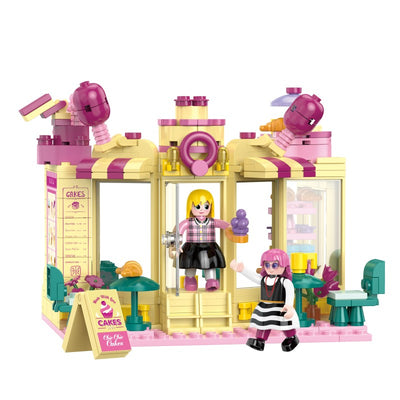 COGO 388PCS Merry Days Series Girls Building Blocks Toys