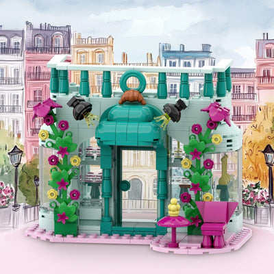 COGO 368PCS Merry Days Series Girls Building Blocks Toys