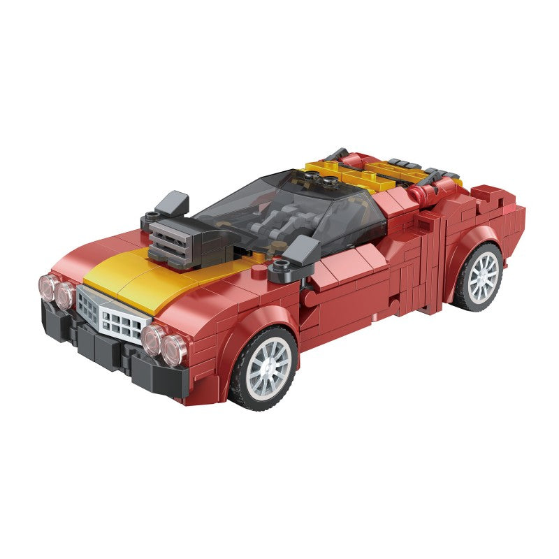 COGO 407PCS Transformation Series Transform Mech Sports Car Building Blocks Toys