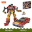 COGO 407PCS Transformation Series Transform Mech Sports Car Building Blocks Toys