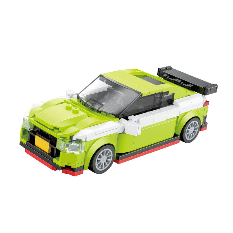 COGO 384PCS Transformation Series Transform Mech Sports Car Building Blocks Toys