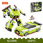 COGO 384PCS Transformation Series Transform Mech Sports Car Building Blocks Toys