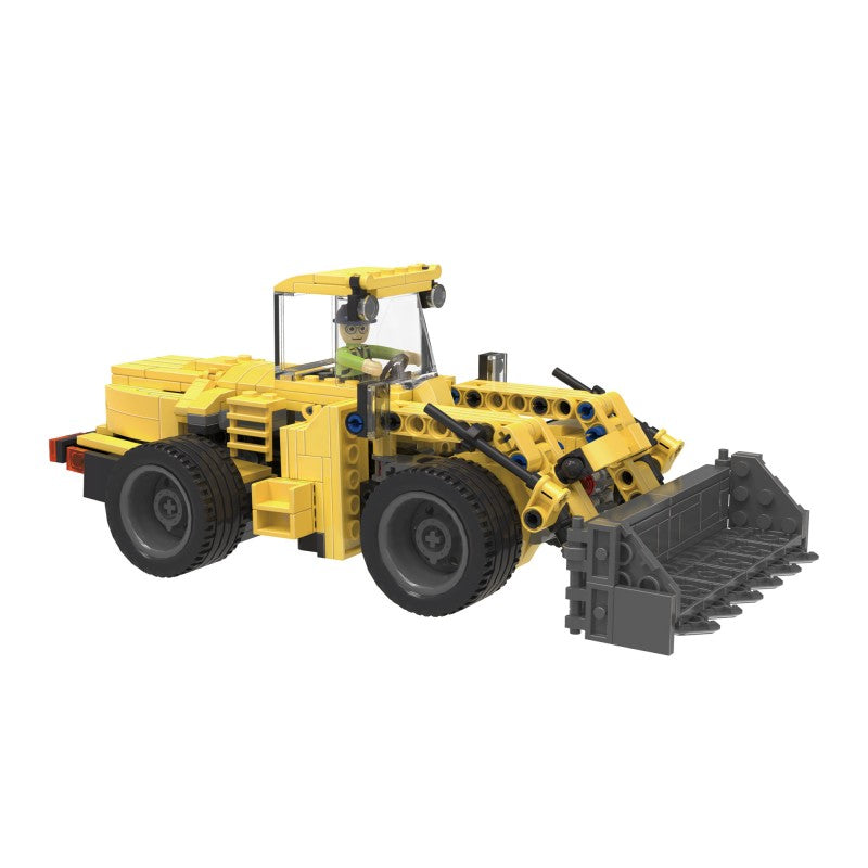 COGO 470PCS Transformation Series Transform Mech Bulldozer Building Blocks Toys