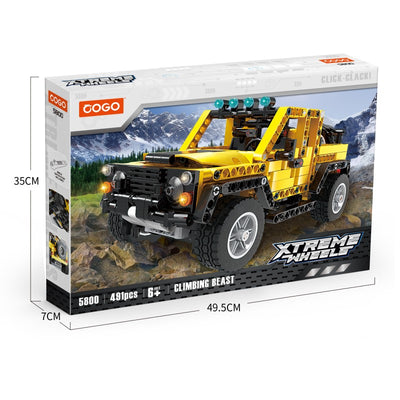 COGO 491PCS 科技零件路虎积木玩具