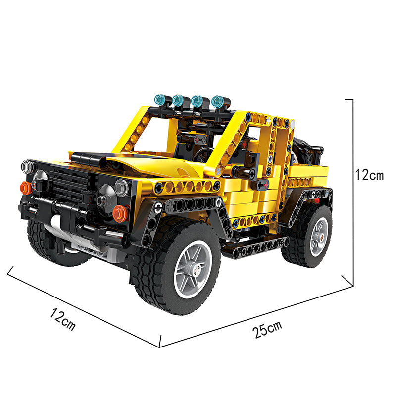 COGO 491PCS 科技零件路虎积木玩具