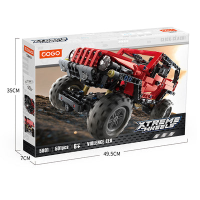 COGO 501PCS Technology Parts Wrangler Building Block Toys