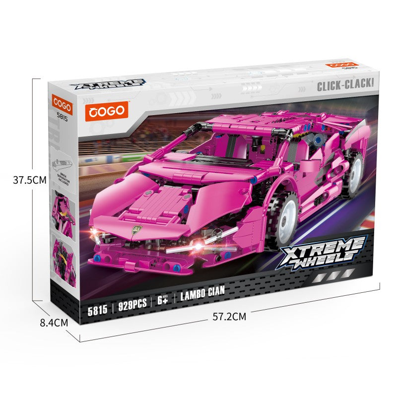COGO 929PCS Technology Racing Building Block Toys