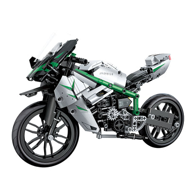 COGO 600PCS Technology Motorcycle Building Block Toys
