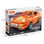 COGO 915PCS Technology Orange Racing Building Block Toy