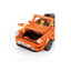 COGO 915PCS Technology Orange Racing Building Block Toy