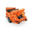 COGO 915PCS Technology Orange Racing Building Block Toy
