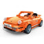 COGO 915PCS Technology Orange Racing Building Block Toy